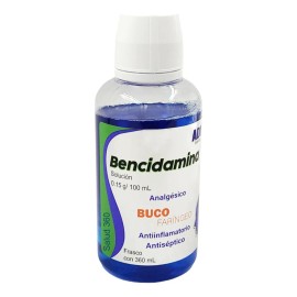 🦷💧 Bencidamina Enjuague Bucal (360ml) ADN: Alivio Específico para el Dolor y la Inflamación Bucal 🌿 oral care 🛡️