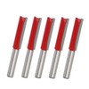 Two Flute Straight Router Bits BE-Tool 5PCS 1/2" Worktop Router