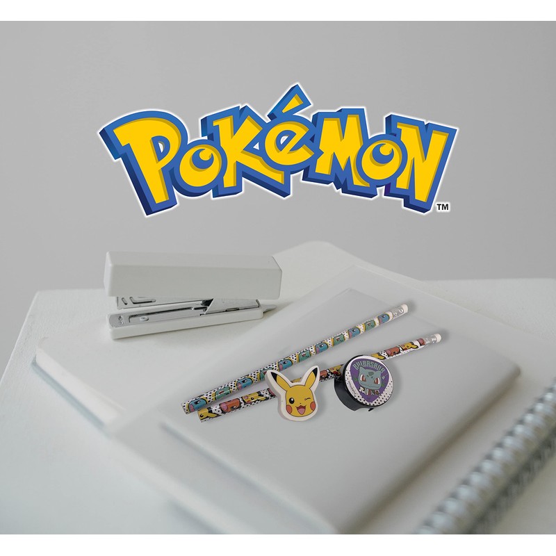 CYPBRANDS Unisex Children's Stationery Pokémon Stationery Set, Colourful, Estándar