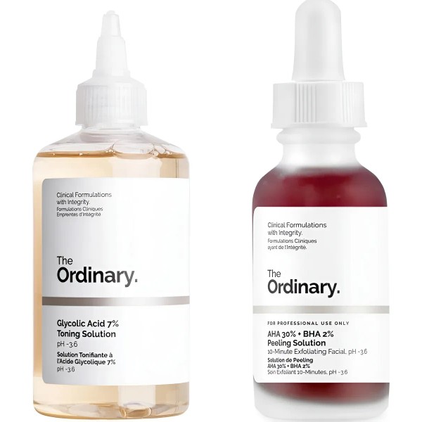 The Ordinary Kit Acido Glicolico + Aha Peeling Para Manchas