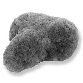 Reissner Lambskin Bicycle Saddle Cover Lambskin (FSB A), 30 x 25 cm