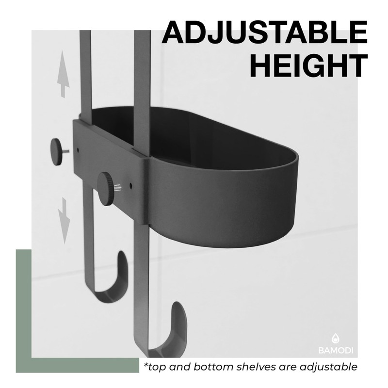 Bamodi Shower Caddy - Plastic - 2 Tier - Height