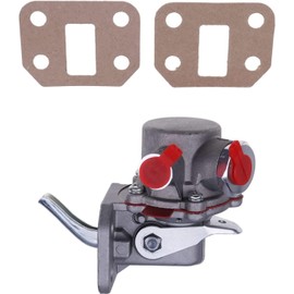 FridayParts Fuel Transfer Pump 6I-0570 Compatible for Caterpillar CAT 416B 426B 428B 436B 438B Loaders Gray Replacement