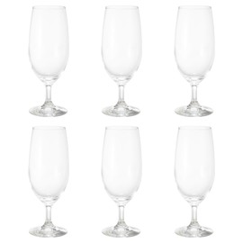 東洋佐々木ガラス Toyo Sasaki Glass Beer Glass, 11.8 fl oz (325 ml), Lala, Made in Japan, Dishwasher Safe, Set of 6