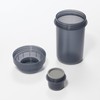 MUJI 84683879 Lunch Capsule with Topping Cup, Black, 15.7 fl