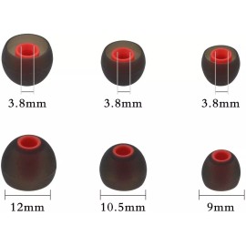 Unbranded/Generic NEW Zotech 9 Pairs Replacement Earbud Tips for Senso/Zeus/Oti