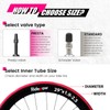 RideNow 2-Pack 56g MTB TPU Bike Inner Tube, 29" for