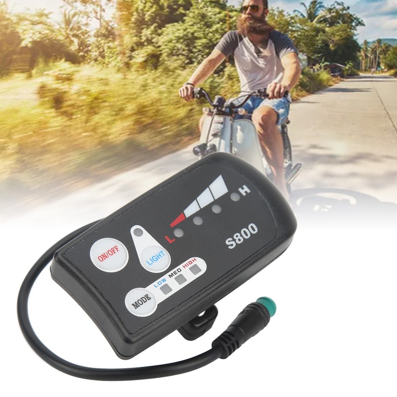 Electric Bicycle Bike Display Scooter S800 LED Display Meter with