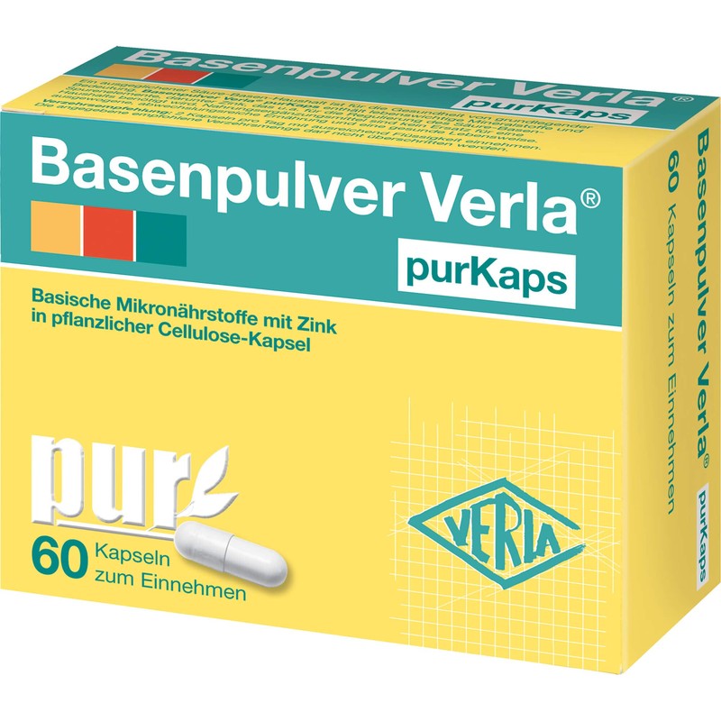Basenpulver Verla purKaps, 60 St