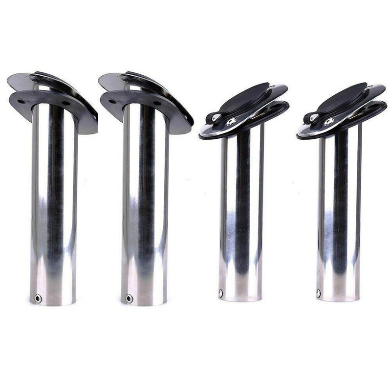 Fishing Rod Holders 316 Marine Grade Stainless Steel Flush Mount