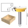 Drawer Front Joint Router Bit Drawer Corner Lock Milling Cutter