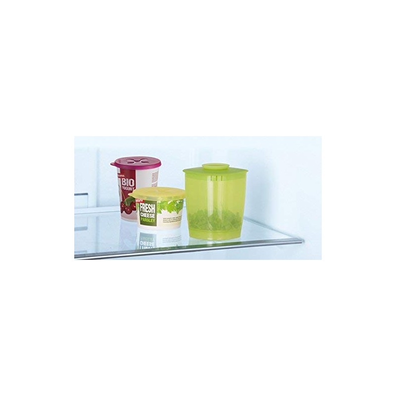 Tescoma Herb Shears with Container, 15 Cm Presto, Assorted, 11.7