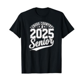 Senior 2025 Cross Country Team Mom XC High School Graduation T-Shirt
