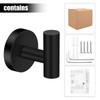 Neween 2PCS Bathroom Towel Hook, Screw in Coat Hooks Wall