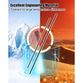 Front Windshield Wiper Blade Refill Fit for Volvo S60 V60 T5 T6 T8 B5 2019-2025 Replace 31693569, 2Pcs Rubber Inserts Windscreen Blades