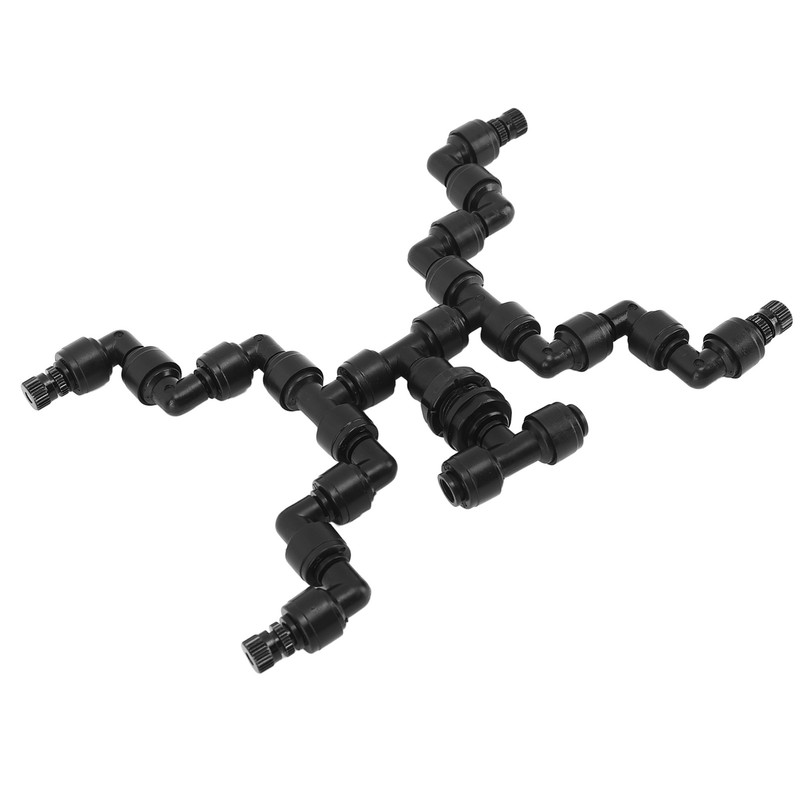 Adjustable Mist Cooling System Nozzle 360 Degree Pets Reptiles Greenhouse