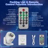 Starry Sky Projector, Galaxy Projector Remote Control Timer Night Light