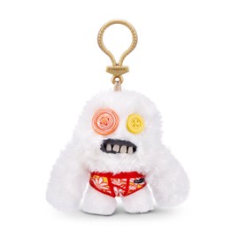 Pugler Sasquatch White Keyring
