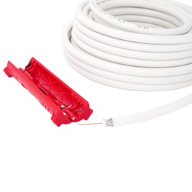 BIGtec Cable Stripper Tool Cable Stripper Cable Stripper Universal for Coaxial Satellite TV Cable Coaxial Cable Antenna Cable Stripper Cable Stripper Coax