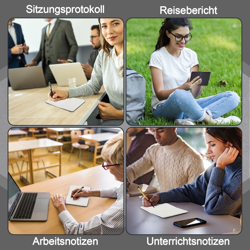 EOGRFW Pack of 36 Mini Notebooks, 6.3 x 10 cm