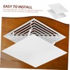 SHOWERORO 2pcs Central Air Conditioning Windshield Deflector with Convenient Hook