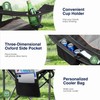 HIGH POINT SPORTS Oversized Portable Camping Folding Chair, Foldable Outdoor