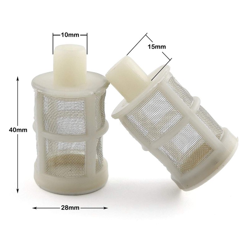 PZRT 2pcs Car Washing Machine Inlet Filter Net Strainer with