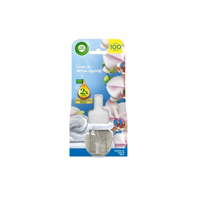 Air Wick Linen & White Orchid Liquid Electrical Single Refills
