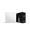 MOES Wlan Smart Light Switch, Flush-Mounted, Neutral Conductor Required, Glare-Free