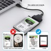Cablecc 5Gbps Micro USB 3.0 to SATA 22Pin 7+15 Enclosure