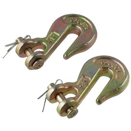 Fudeshe 2Pack Grab Hook,Clevis Grab Hook Rigging Tow Transport Truck Trailer Hook for Trailer Truck Transport