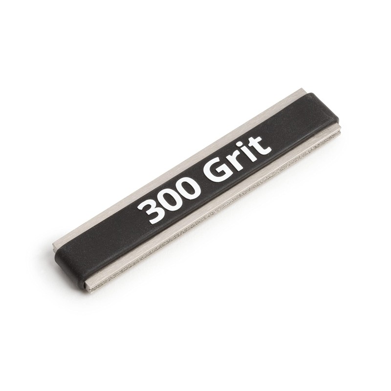 StewMac Compact Z-File Guitar Fret Crowning File – Centered, 300-Grit,