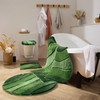 REDBEST Louisville Toilet Lid Cover 47 x 50 cm Green