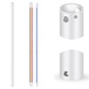 VIHOSE 48 Inch Ceiling Fan Downrod with Extension Cord 4