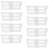 ZDNT Pack of 8 Fridge Space Allocator Fridge Organiser Fridge