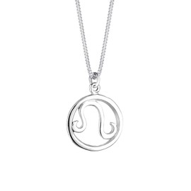 Elli Women's Necklace with Pendant Zodiac Sign 925 Sterling Silver, Sterling Silver, No Gemstone