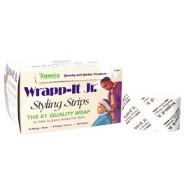 Graham Professional Beauty Wrapp-It Jr Styling Strips, White