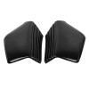 Unbranded Left Right Gloss Black Mirror Back Accent Trim For
