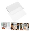 DOITOOL 100pcs Clear Plastic Laminating Sheets for Artwork Documents Thermal
