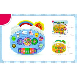 SDMAX Rainbow Piano For Kids - Baby Musical Toy With Sounds And Lights, Eye-Catching Design, Learning Toys For Kids, Ideal Toy For Toddlers