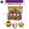 Christmas Gnome Diamond Art Painting Kits for Adults,5d Full Drill
