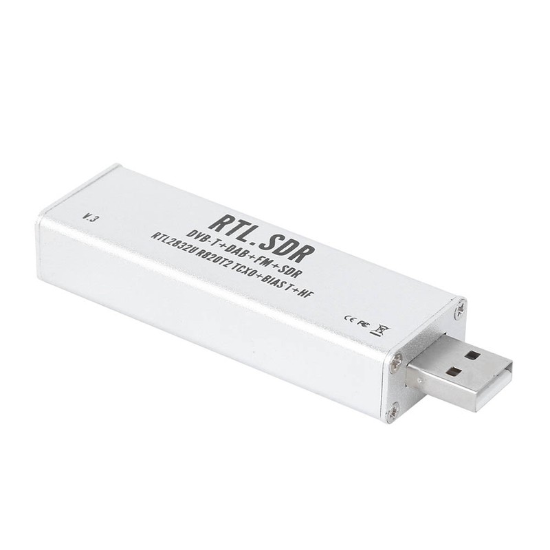 Full Band Receiver RTL‑SDR Radio Communication System 0.1MHz‑1.7GHz for XP