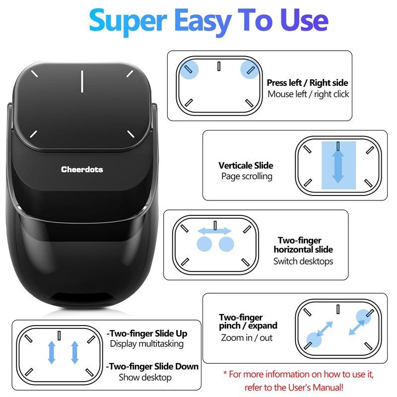 2026 Upgraded AI Voice Mouse - Wireless Air Mouse with