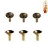 NentMent Incense 6 Pack Backflow Incense Holder Base Protector Ash