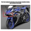Motorcycle Front Mudguard Extension Cover Replacement for YZF R3 R25