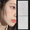 Aurora Face Jewels: Butterfly & Ribbon Decals Aurora Butterfly 3ea
