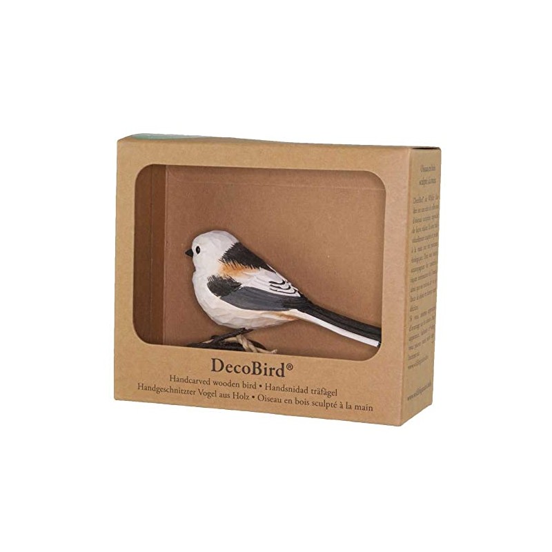 WILDLIFEGARDEN Wildlife Garden WG420 DecoBird Tail Tit - Hand Carved