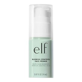e.l.f. Blemish Control Face Primer, Control Breakouts and Blemishes, Smooth, Matte Finish, 0.47 Fluid Ounces                                          