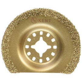 Kent, 2-1/2" Carbide Coated Semi Circular Oscillating Multi Function Saw Blade, for: Cement, Granite, Brick, Fits Fein Multimaster, Fein FMM250Q, Bosch, Chicago, Milwaukee