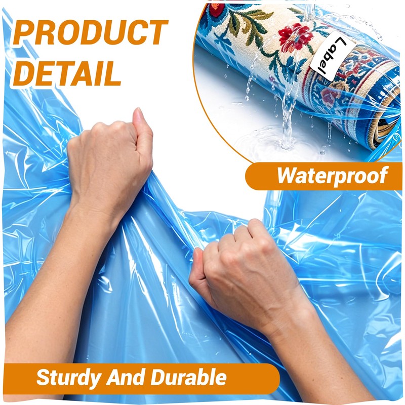 Heavy Duty Rug Storage Bags for 8' x 10' Rolled